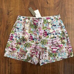 Jcrew linen sailor Shorts NWT